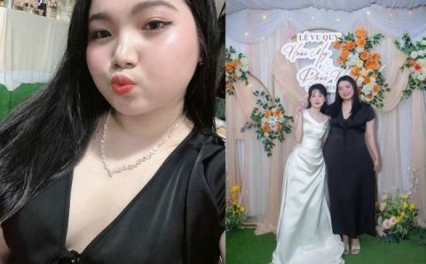 Em phù dâu mũm mĩm xinh xắn có đêm đáng nhớ sau bữa tiệc cưới