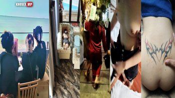 Em gái Vũng Tàu chơi 3P tưng bừng trong chuyến du lịch