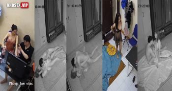 Hack camera cô vợ trẻ mặc đồ lót quyến rũ khiến chồng tắt máy quấn nhau bản full
