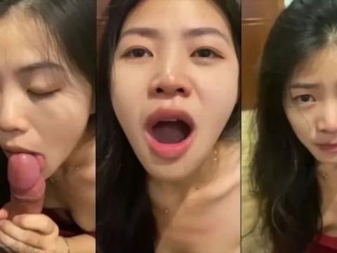 Xuất ngập mồm em nuốt ngon lành
